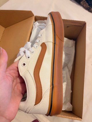 Zapatillas Vans Beige y Marrón