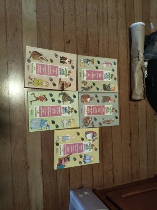 Cuentos de la Media Lunita. Tomos 2,3,5,6y7