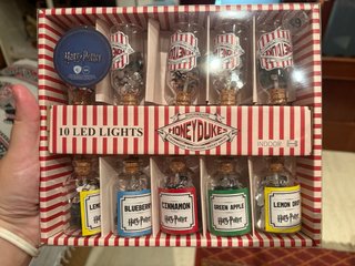 Guirnalda Luces LED Harry Potter Honeydukes