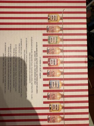 Guirnalda Luces LED Harry Potter Honeydukes