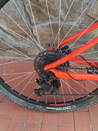 Bicicleta MTB Rockrider 500 Naranja