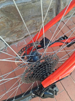 Bicicleta MTB Rockrider 500 Naranja