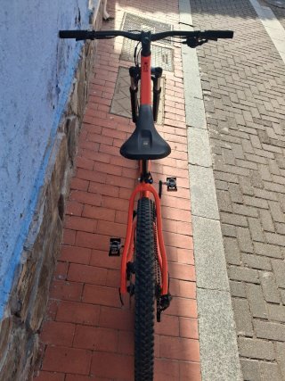 Bicicleta MTB Rockrider 500 Naranja