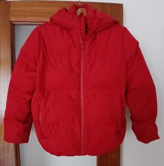 Cazadora de niño roja