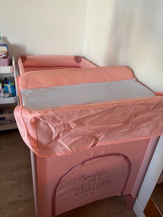 Cuna de Viaje Rosa para Bebé