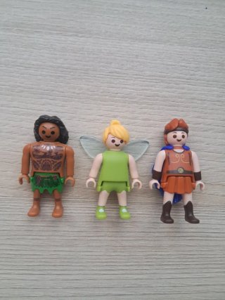 Lote 3 figuras Playmobil Disney
