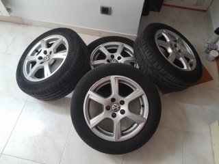 4 Llantas con Neumáticos para VW Polo