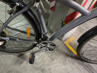 Bicicleta gris