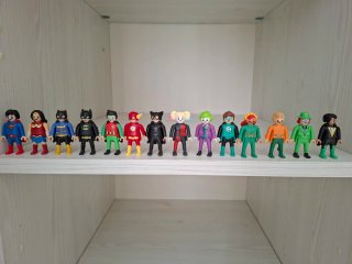 Set 13 Personaggi Supereroi DC
