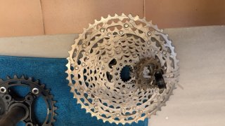 Transmisión Shimano Deore 12v prácticamente nueva