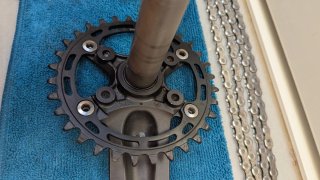 Transmisión Shimano Deore 12v prácticamente nueva