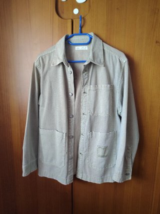 Sobrecamisa / chaqueta  Efecto Lavado deshilachado