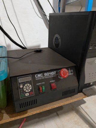 Fresadora CNC 6040 Eje rotativo