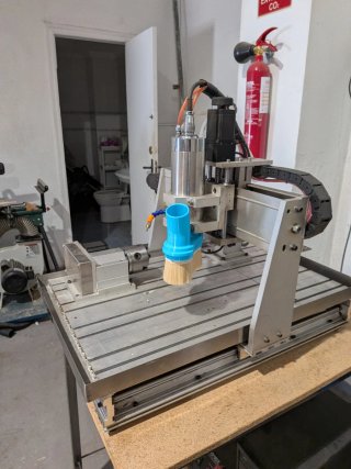 Fresadora CNC 6040 Eje rotativo