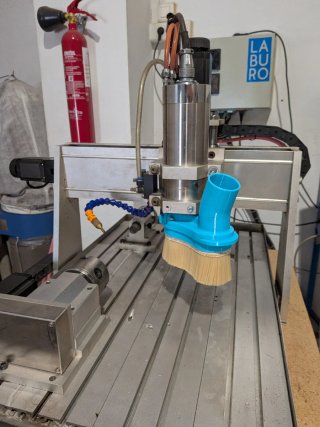 Fresadora CNC 6040 Eje rotativo