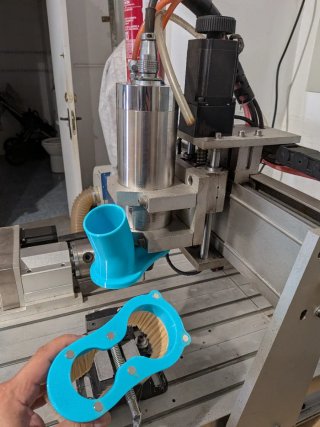 Fresadora CNC 6040 Eje rotativo