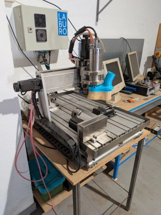 Fresadora CNC 6040 Eje rotativo