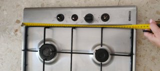 Placa de gas Beko