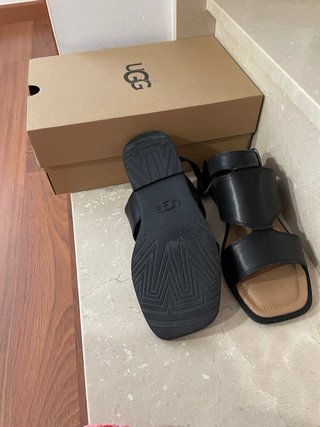 Sandalias UGG Piel Negras Nuevas