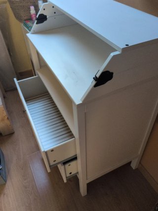 Cómoda cambiador Ikea Sundvik
