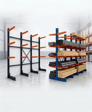 Organiza tu Almacén con Tecnología Cantiléver