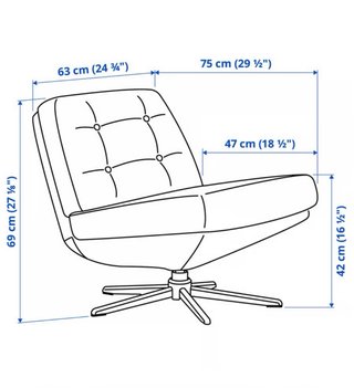 Silla Giratoria Verde