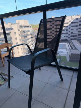 Silla de Exterior Negra