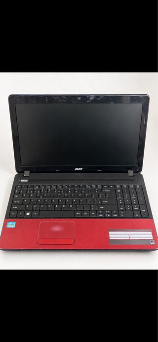 Portátil Acer Negro y Rojo i5 Disco SSD 8gb de ram