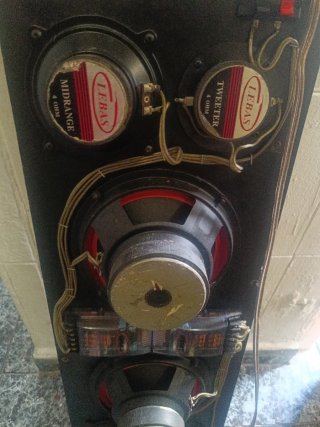 Altavoces LEBAS Negro y Rojo