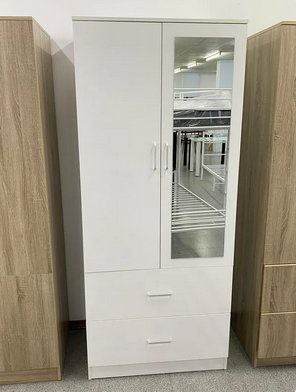 Armario 2 puertas con espejo - Oferta !