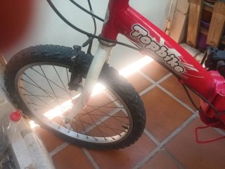 Bicicleta Infantil Topbike Roja