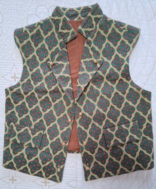 Traje Fallero Niño Verde y granate