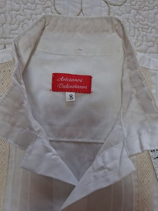 Traje Fallero Niño Verde y granate