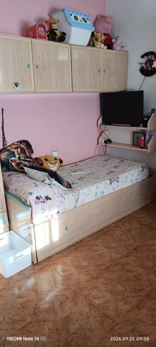 Dormitorio Juvenil Completo incluye store y colcha