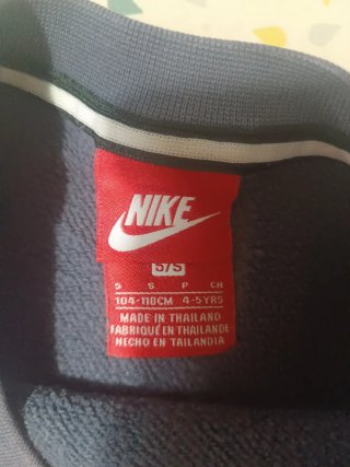 Sudadera Nike Air Infantil Azul Marino T4-5