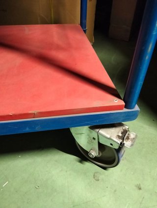 Mesa rodante industrial