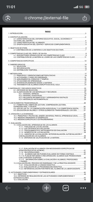 Programación didáctica biologia 3º eso Murcia.