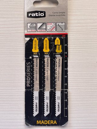 Pack Sierras de calar Ratio para Madera y Metal
