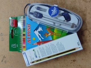 Lote de Material Escolar Alpino y Staedtler