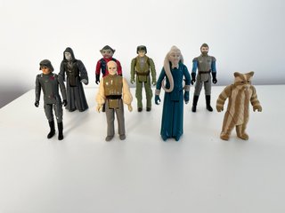 Lote 8 figuras Star Wars vintage LFL años 80