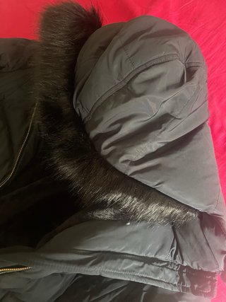 Abrigo Plumífero Zara Negro