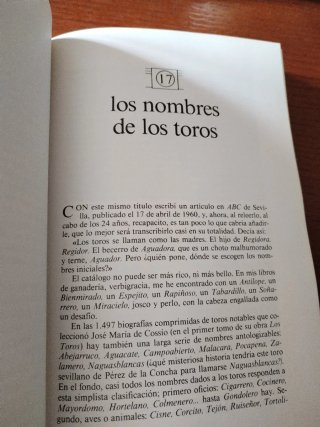 El toro bravo teoría y práctica de la bravura