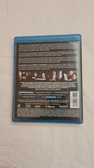 Blu-ray Millennium 1: Los hombres que no amaban