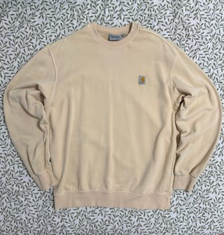 Sudadera Carhartt Beige Y2K
