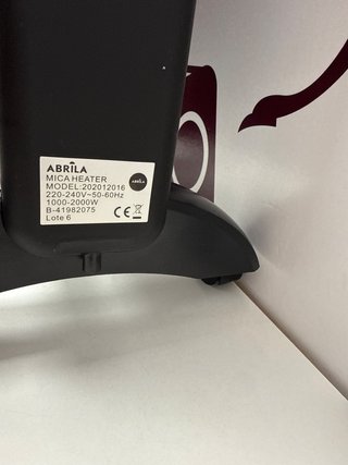 Radiador Electrico Abrila 2000W