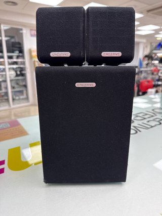 Accesorio Sonido Equipo De Sonido Subwoofer + 2 Altavoces Cr