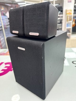 Accesorio Sonido Equipo De Sonido Subwoofer + 2 Altavoces Cr