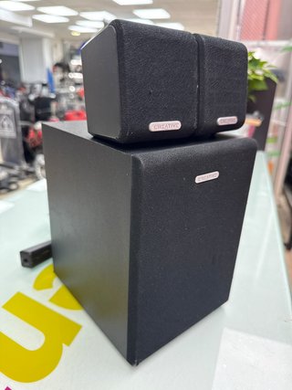 Accesorio Sonido Equipo De Sonido Subwoofer + 2 Altavoces Cr