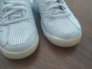 Zapatillas K-Swiss Paddle Mujer Blancas Rosas