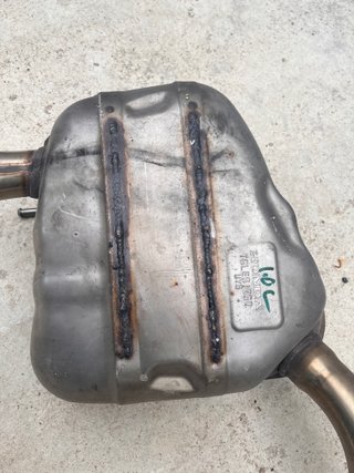 Tubo de escape Honda Civic 10ª Gen 1.0 OEM